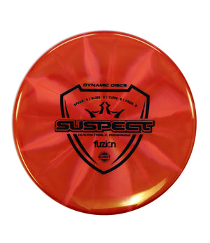 Dynamic Discs Fuzion Burst Suspect